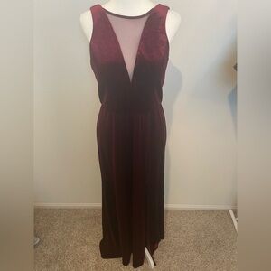 Night Way Collections Deep Red Dress